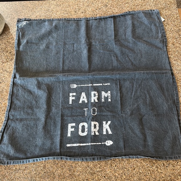 Primitive by Kathy •• Farm To Fork Dish Towel - Picture 4 of 7
